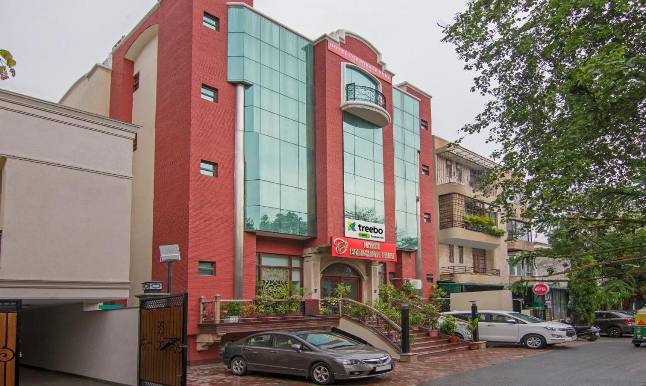 Treebo Corporate Park Hotell New Delhi Exteriör bild